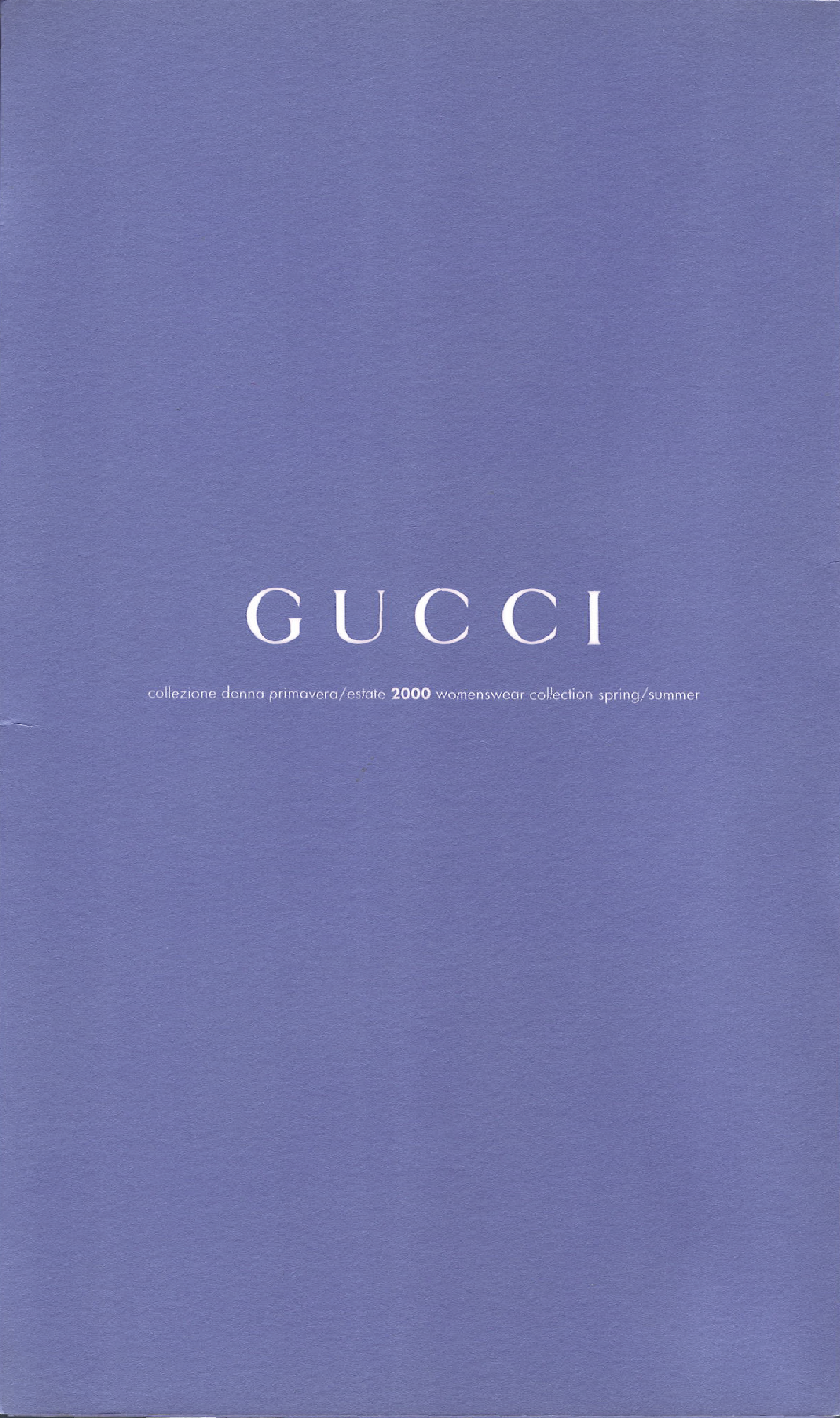 Gucci S/S00 Womenswear Lookbook